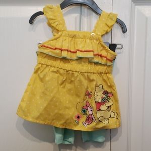 NWOT Disney Pooh 2pc outfit